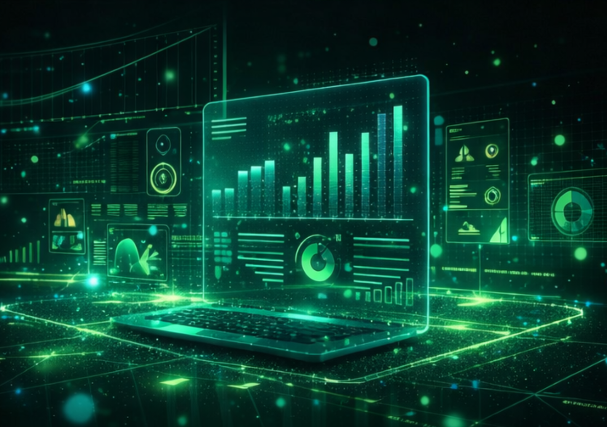 AI dashboard graphic